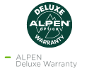 alpen deluxe warranty